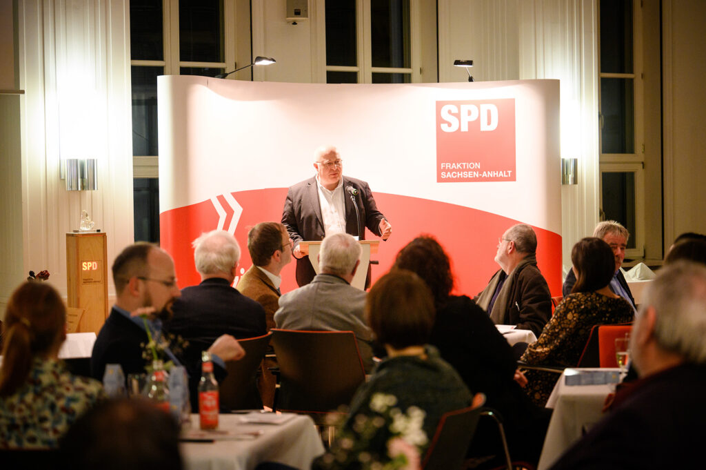 Dr. Andreas Schmidt, Mitglied des Landtages und Vorsitzender des SPD-Landesverbandes Sachsen-Anhalt 