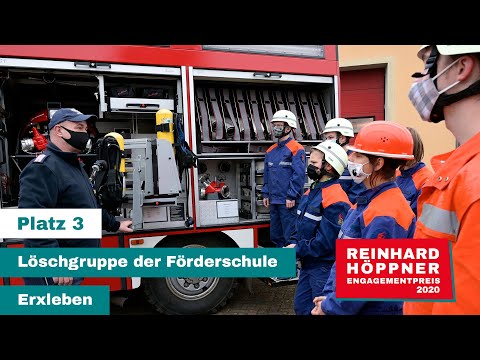 Platz 3 | Löschgruppe Förderschule Erxleben | Reinhard-Höppner-Engagementpreis 2020