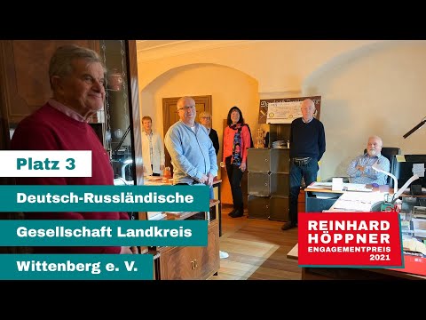 Platz 3 | Deutsch-Russländische Gesellschaft Wittenberg | Reinhard-Höppner-Engagementpreis 2021