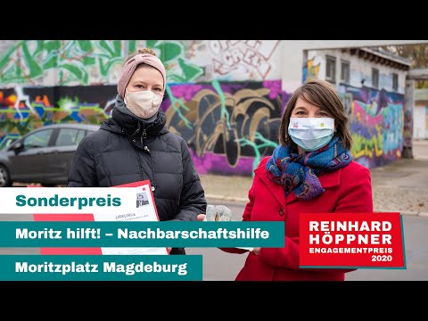 Sonderpreis | Moritz hilft! Nachbarschaftshilfe Moritzplatz | Reinhard-Höppner-Engagementpreis 2020