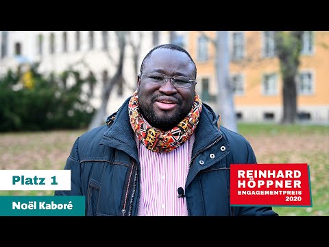 Platz 1 | Noël Kaboré | Reinhard-Höppner-Engagementpreis 2020